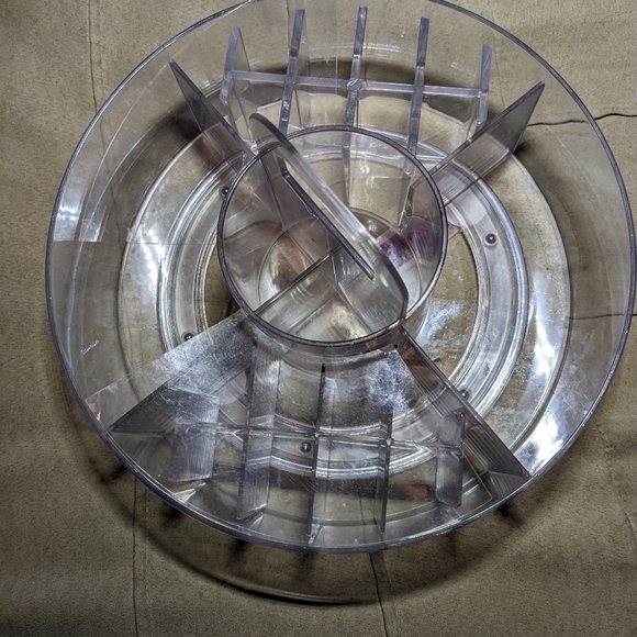Transparent Storage Carousel for Makeup or Art - Picture 2 of 7